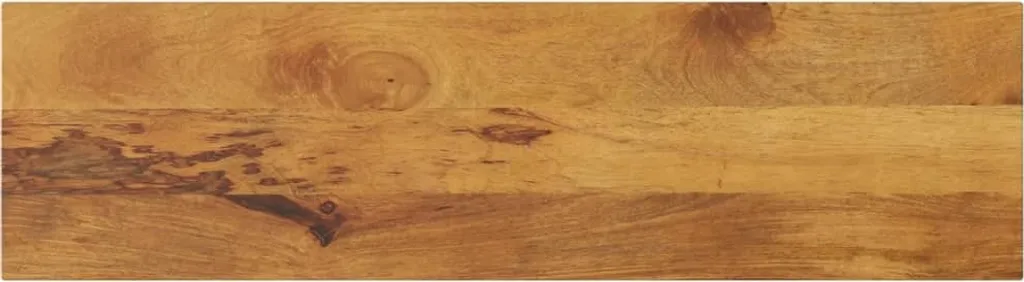 Piano del tavolo 100x20x3,8 cm rettangolare in legno massiccio di mango