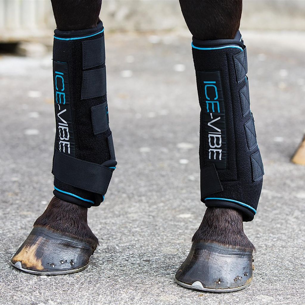 Horseware Ice-Vibe by HW Boot LED Erste Hilfe Schwarz/Aqua Produktbild 