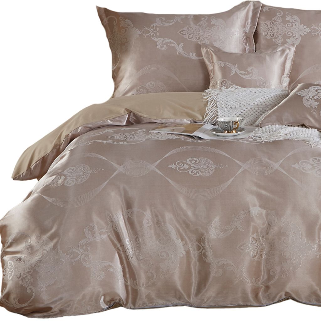 Bettwäsche 220X200, Baumwolle, Satin-Bettwäsche, Kissenbezüge 70X80, Kissenbezüge 40X40