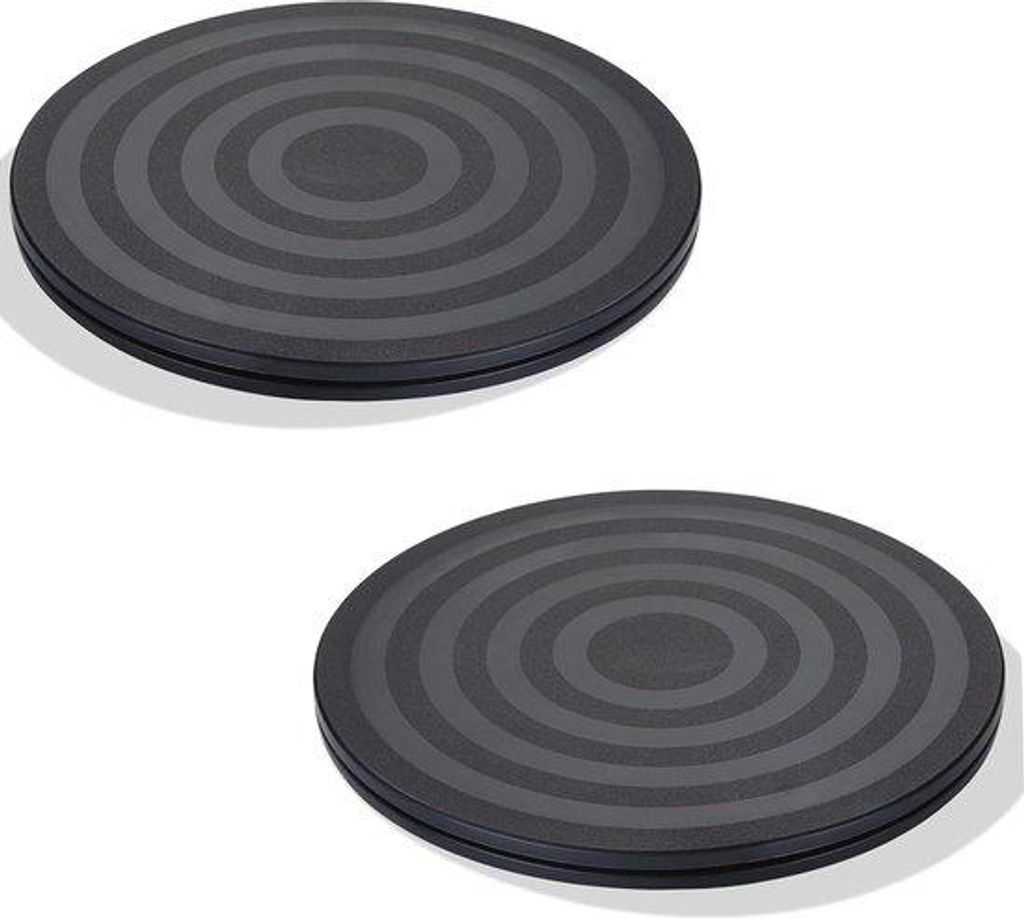 Drehkreisel 20 cm - 2 Stück 360-Grad-Drehkreis für Handwerk, Pflanzen und Elektronik