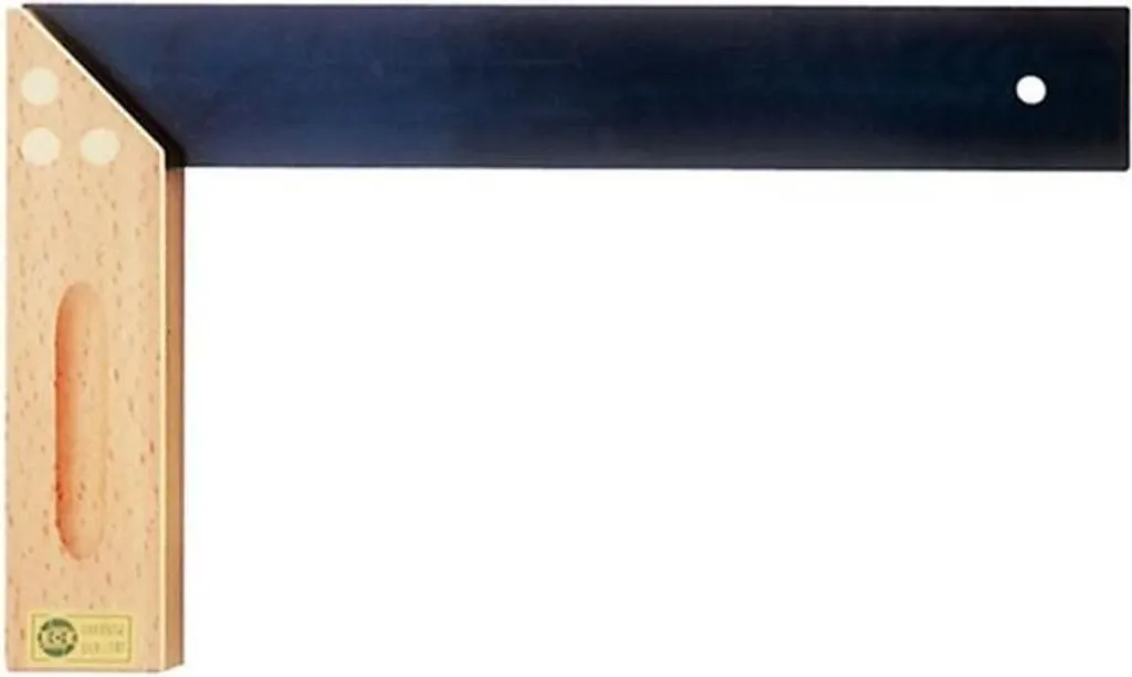 Équerre de menuisier ECE pour traçage de précision 300mm et coupe onglet