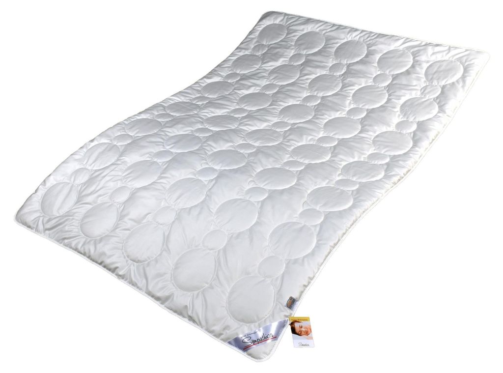 Feinstes Wildseiden Sommerbett Sommerdecke 135x200 cm 500 g Produktbild 