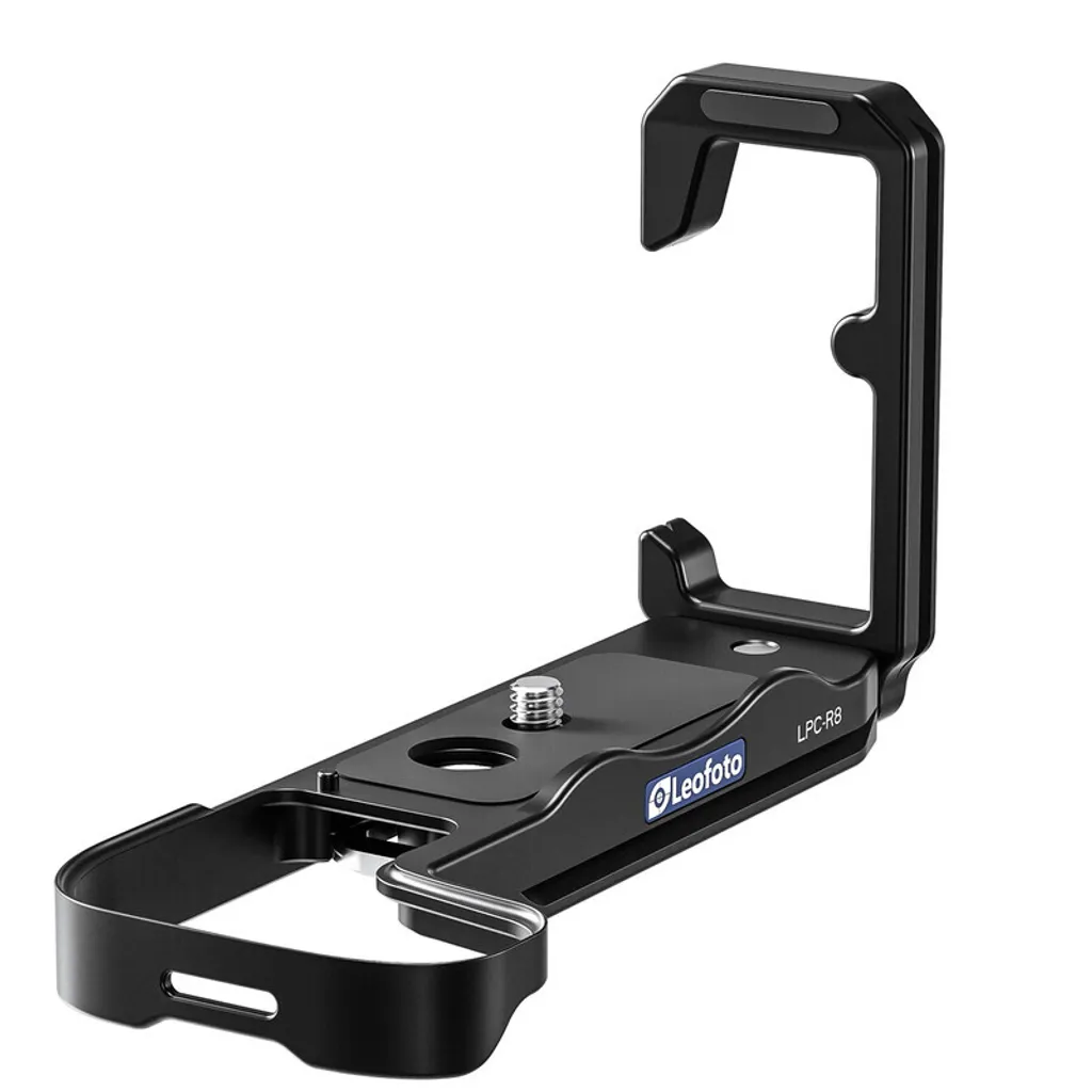 Support L Leofoto LPC-R8 pour Canon EOS R8 - Plaque Arca-Swiss Quick Release