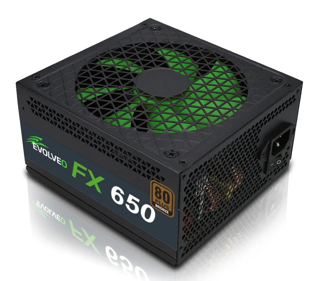 Alimentation 650W Silencieuse EVOLVEO FX 650 pour Stopper le Bruit du PC
