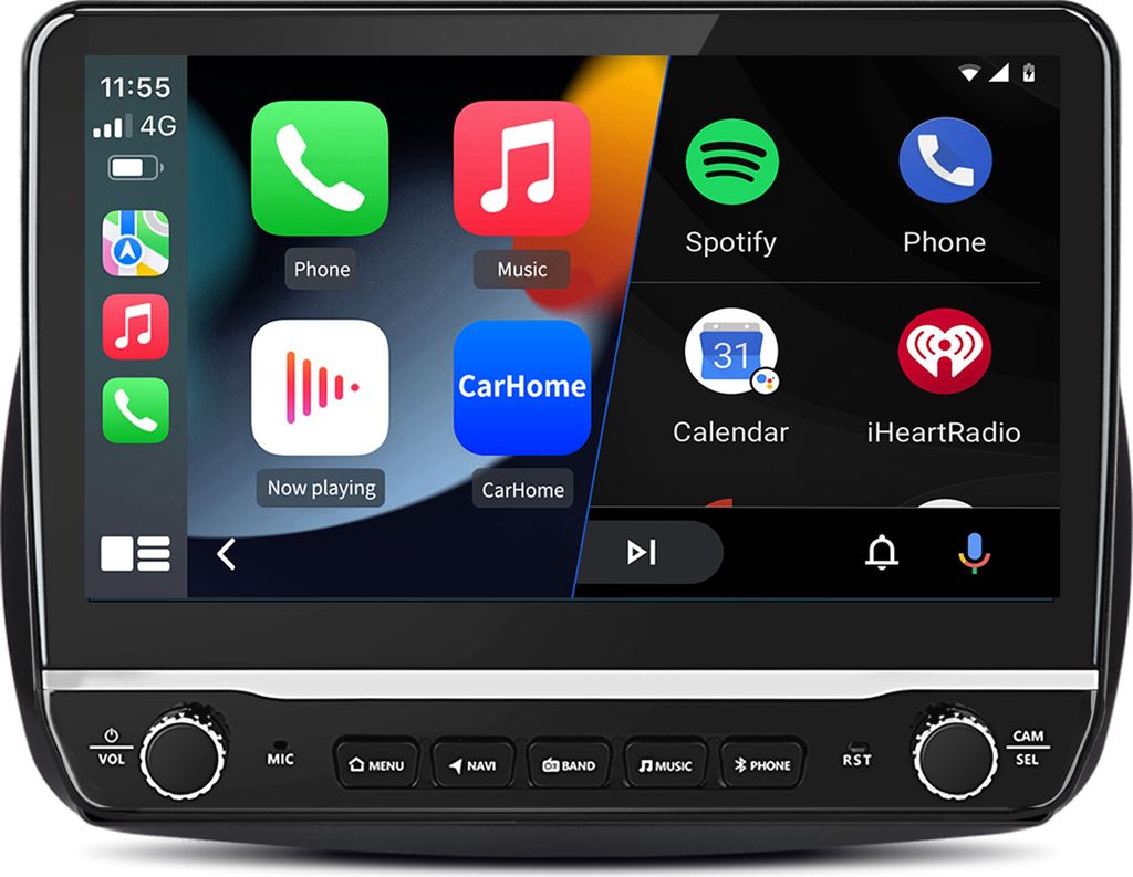 4+64G 10” Carplay Android 13 Autoradio Für Mercedes Benz Smart Forfour Fortwo 453 2015-2019 GPS Navi WIFI 4G BT USB RDS FM DAB+ 8-Kern