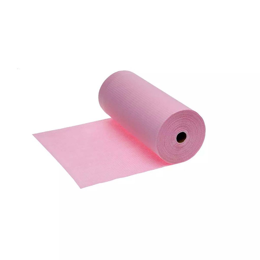 Patientenumhang mit PE Beschichtung, Farbe rosa , 500 x 600 mm
