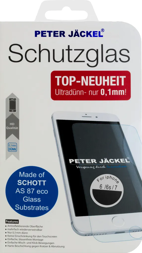 Évitez les rayures sur iPhone 6 7 8 avec le Verre SCHOTT HD 0,1 mm Fin