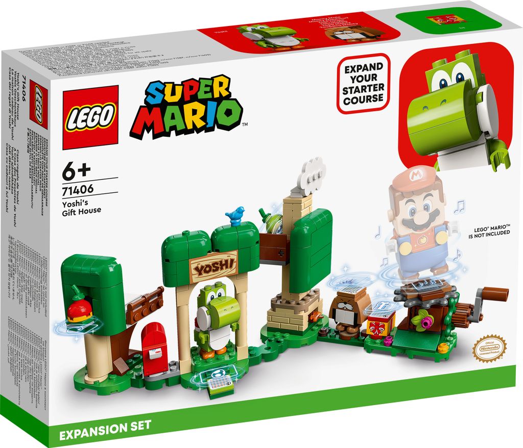 LEGO® Super Mario™ 71406 Yoshi's Haus der Geschenke Produktbild 
