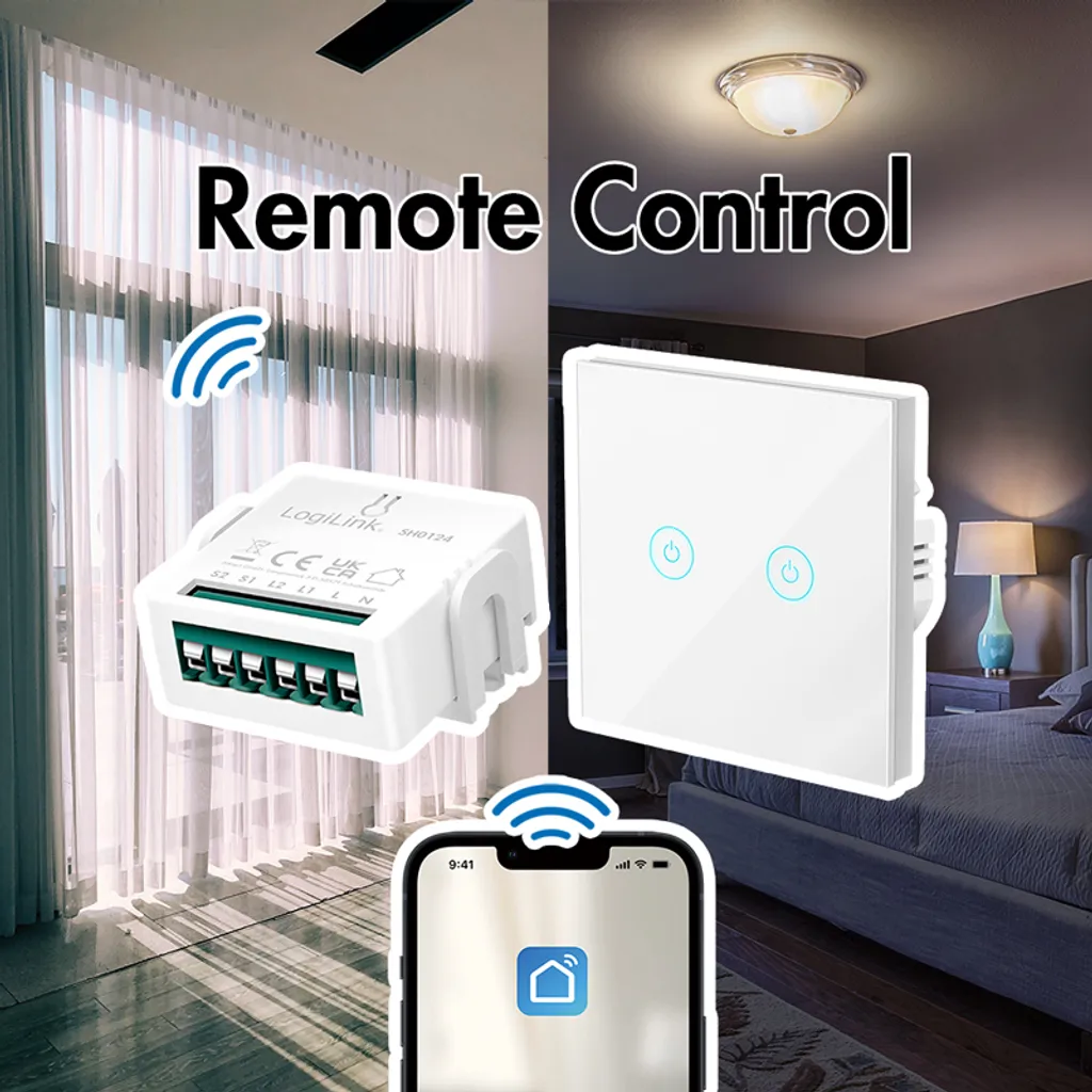 Module de Commutation Wi-Fi pour piloter deux éclairages à distance