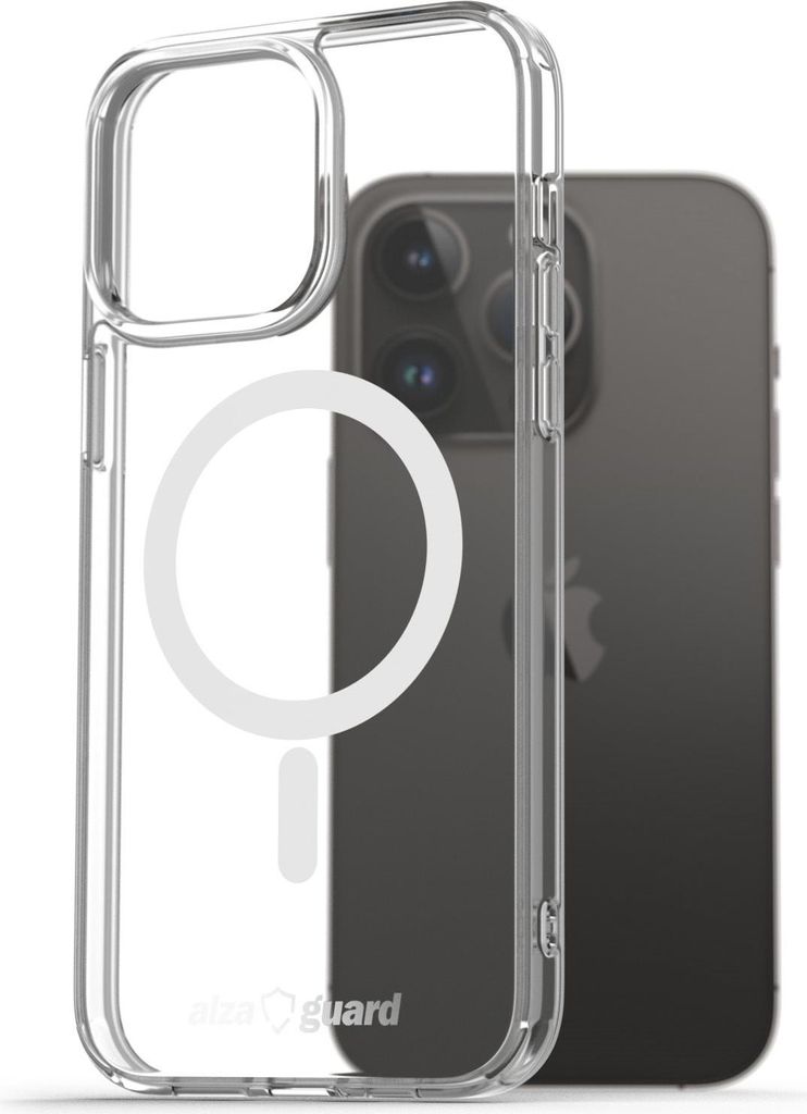 AlzaGuard Crystal Clear TPU Case Kompatibel mit Magsafe pro iPhone 14 Pro Max