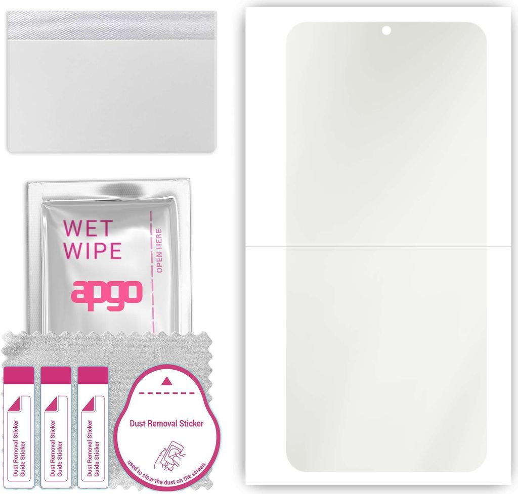 apgo Hydrogel Schutzfolie, Matt, kompatibel mit Umidigi F3S, flexibele Displayschutzfolie, Folie mit Positionierhilfe, Anti-Fingerprint, kratzfest,...