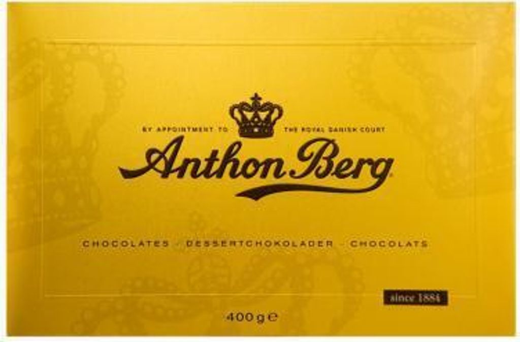 Anthon Berg Luxury Gold Box 400g Produktbild 