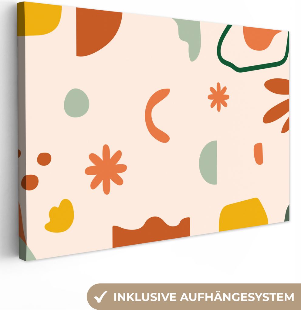 OneMillionCanvasses® - Leinwandbilder - 140x90 cm, Formen - Produktbild 