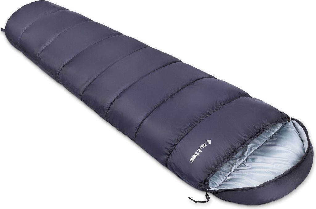 Outtec Schlafsack, Sleeping Bag, Mumienschlafsack - 210 cm lang, 1.35kg, kleines Packmaß - Deckenschlafsack für Kinder & Erwachsene - Outdoor C...