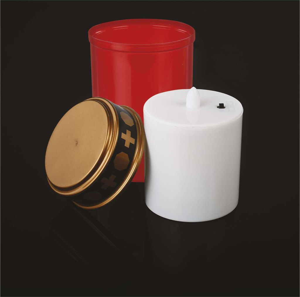 EMOS LED Grabkerze, Grablicht mit Timer, IP44 wasserdicht Produktbild 7