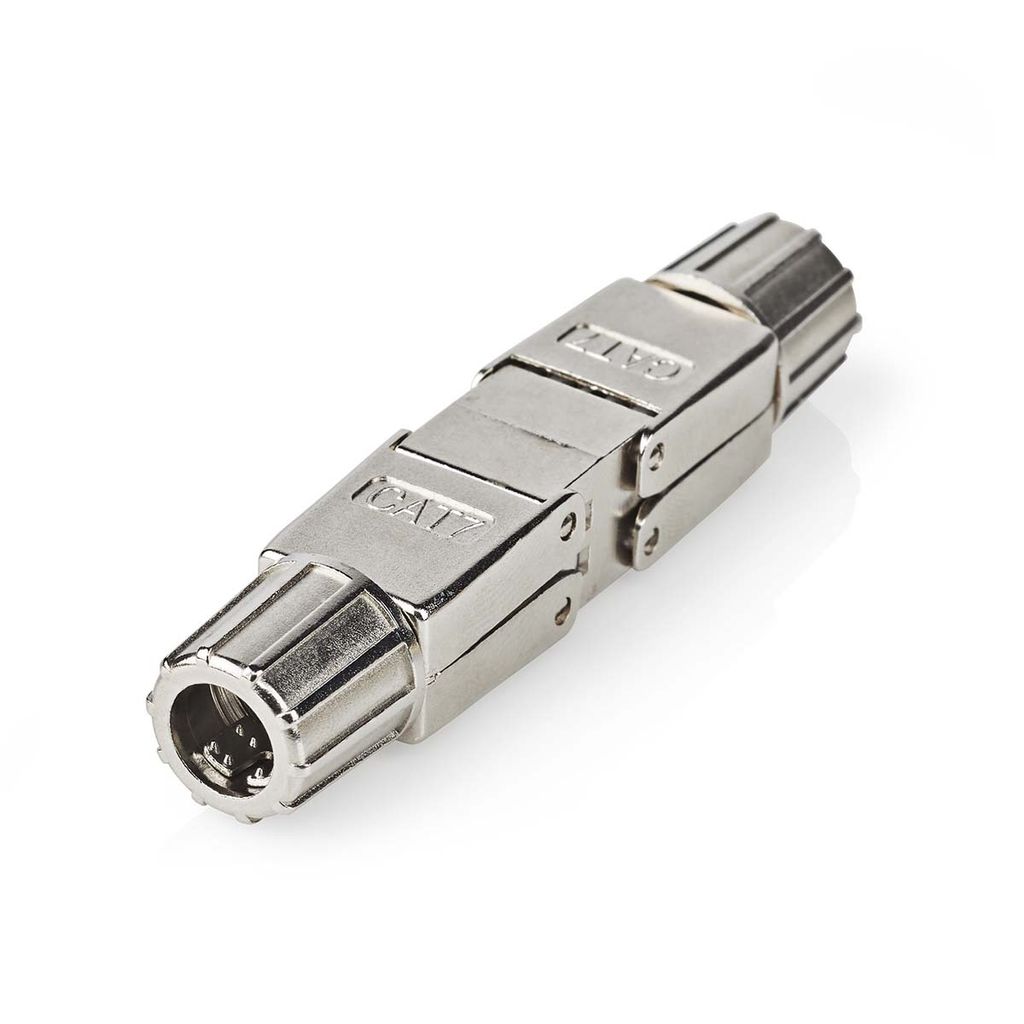 Nedis Netzwerkkoppler - CAT7 - Geschirmt - RJ45 Buchse - RJ45 Buchse - Gerade - Metall - Box