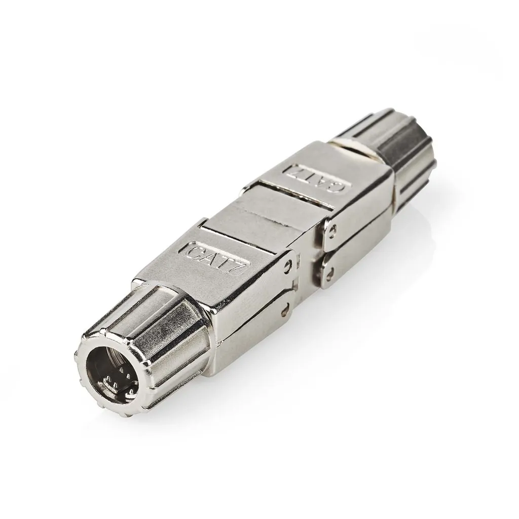 Connettore Accoppiatore Rete CAT7 Professionale | Scatola Metallo Schermata