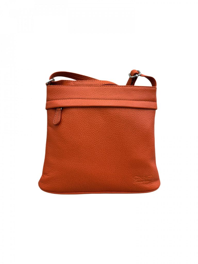 C1464 Cinino Crossbody Bag Ledertasche Orange
