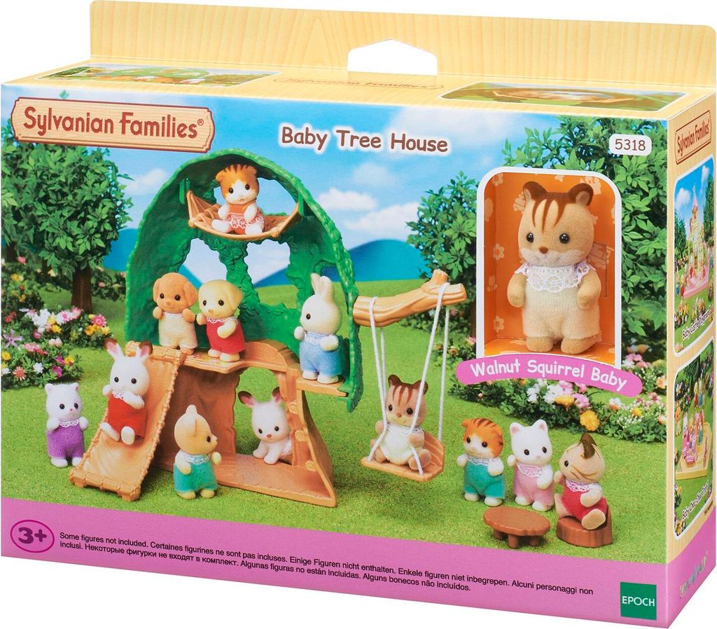 Sylvanian Families - 5318 - Baby Abenteuer Baumhaus Produktbild