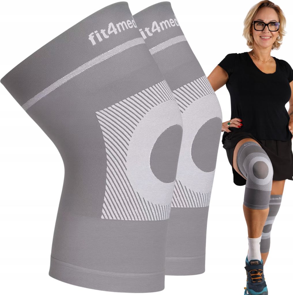 FIT4MED | Kniebrace, elastische compressiebrace, Productafbeelding 