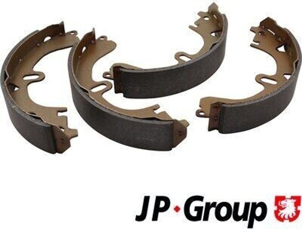 JP GROUP Bremsbackensatz Trommelbremse Hinten für TOYOTA COROLLA (ZZE12, NDE12, ZDE12) 200mm 4863900610