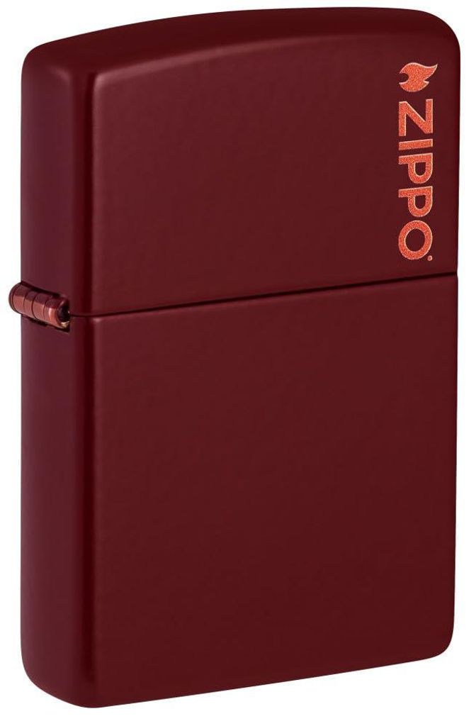 Accendino a benzina Zippo Merlot con logo Zippo 60007115, Immagine del prodotto 