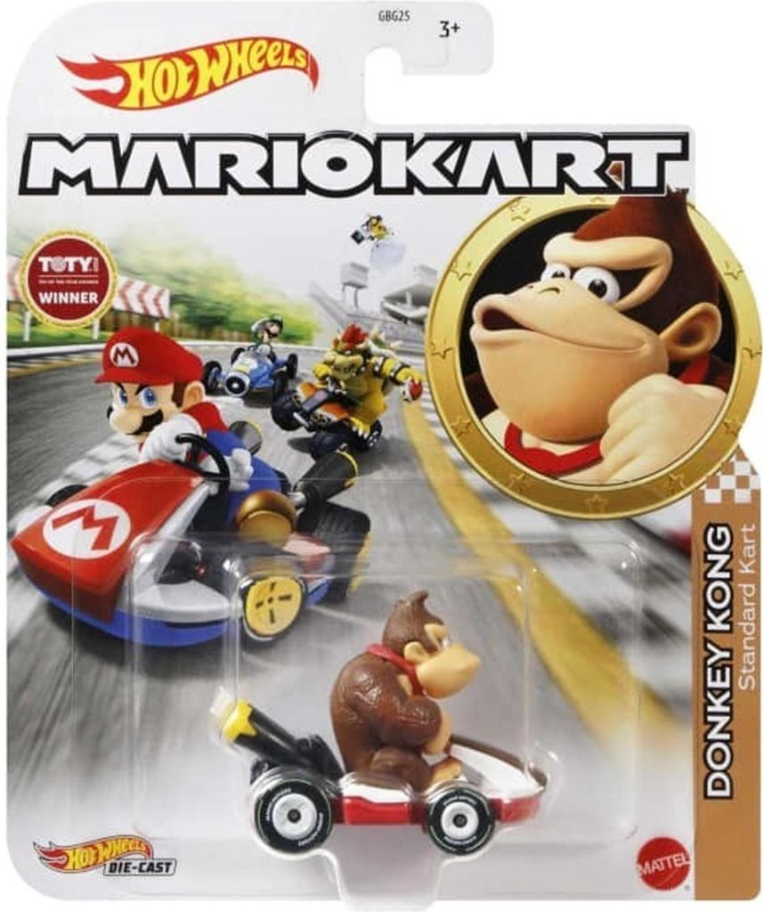 Hot Wheels Mariokart - donkey kong Immagine del prodotto 