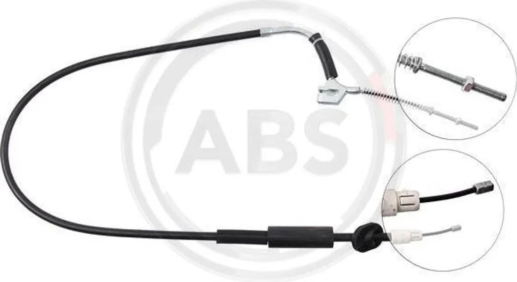 Câble de frein à main A.B.S. K19791 OE 1694200985 pour Classe A et B