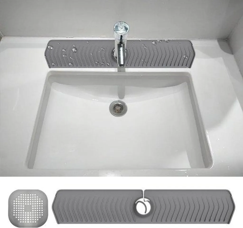 Tapis silicone gris pour robinet de cuisine : protégez votre évier 2026