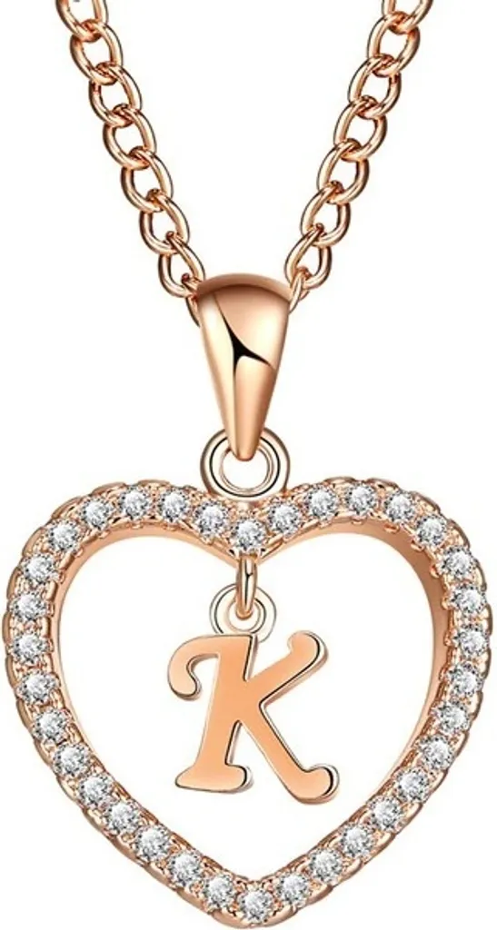 Collana Iniziale K Oro Luxury - Trend Gioielli 2026 Minimal Chic