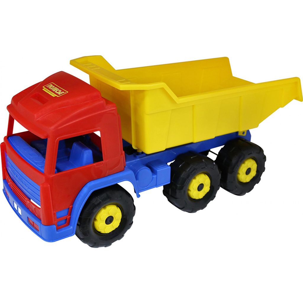 WADER ConsTruck Kipper grün/silber Kinder Spielzeug Spielzeugauto Kipplaster 
