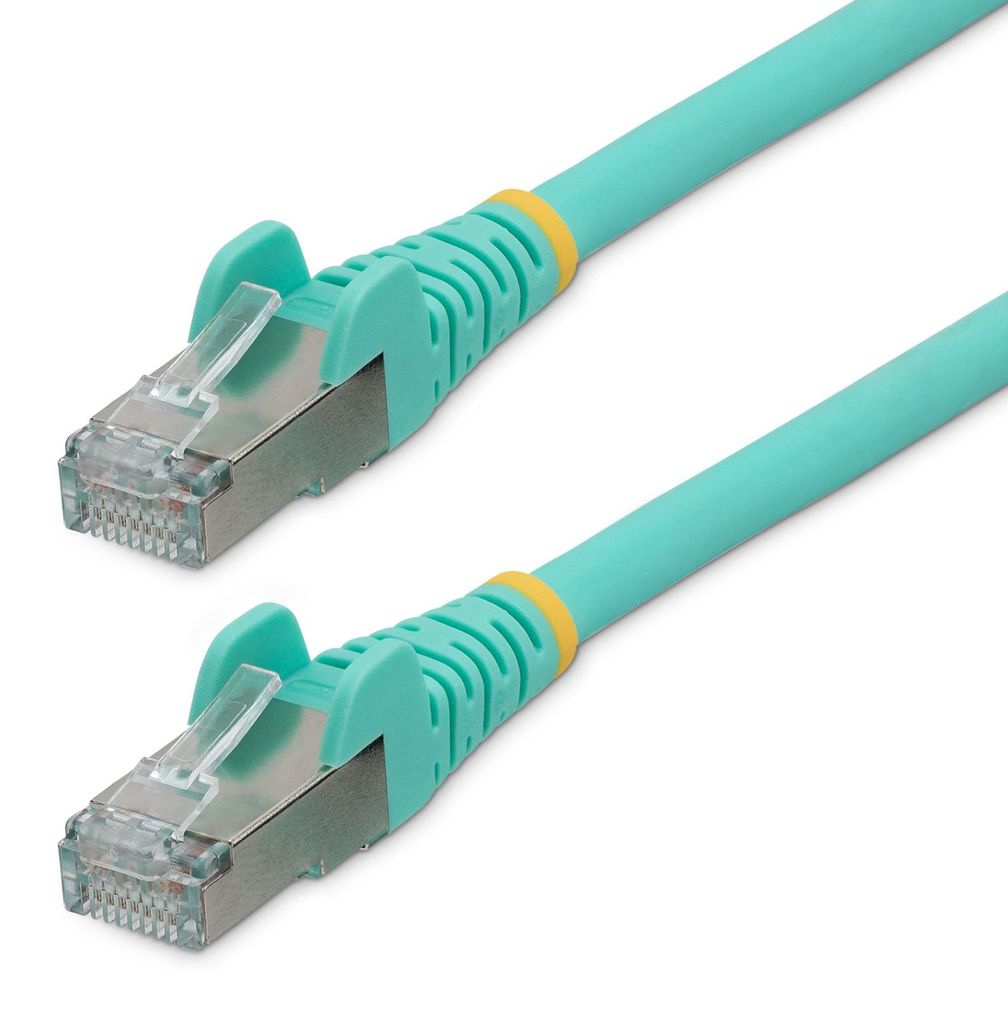 StarTech.com 10 meter CAT6a Ethernetkabel - Aqua - Productafbeelding 
