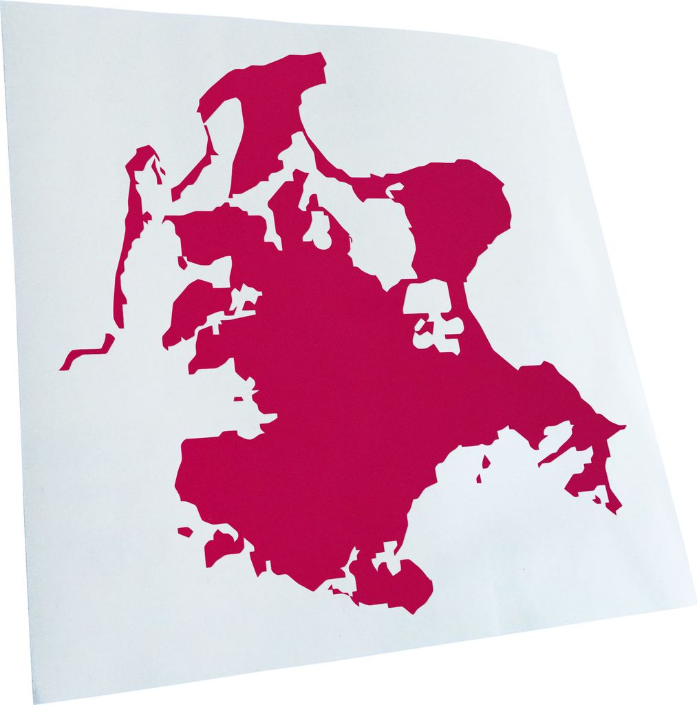 hauptsachebeklebt Kiwistar - Autoaufkleber - Rügen - Deutschland - Insel Heckscheibe - Aufkleber für Auto Kfz Fahrrad, LKW, Truck Mofa