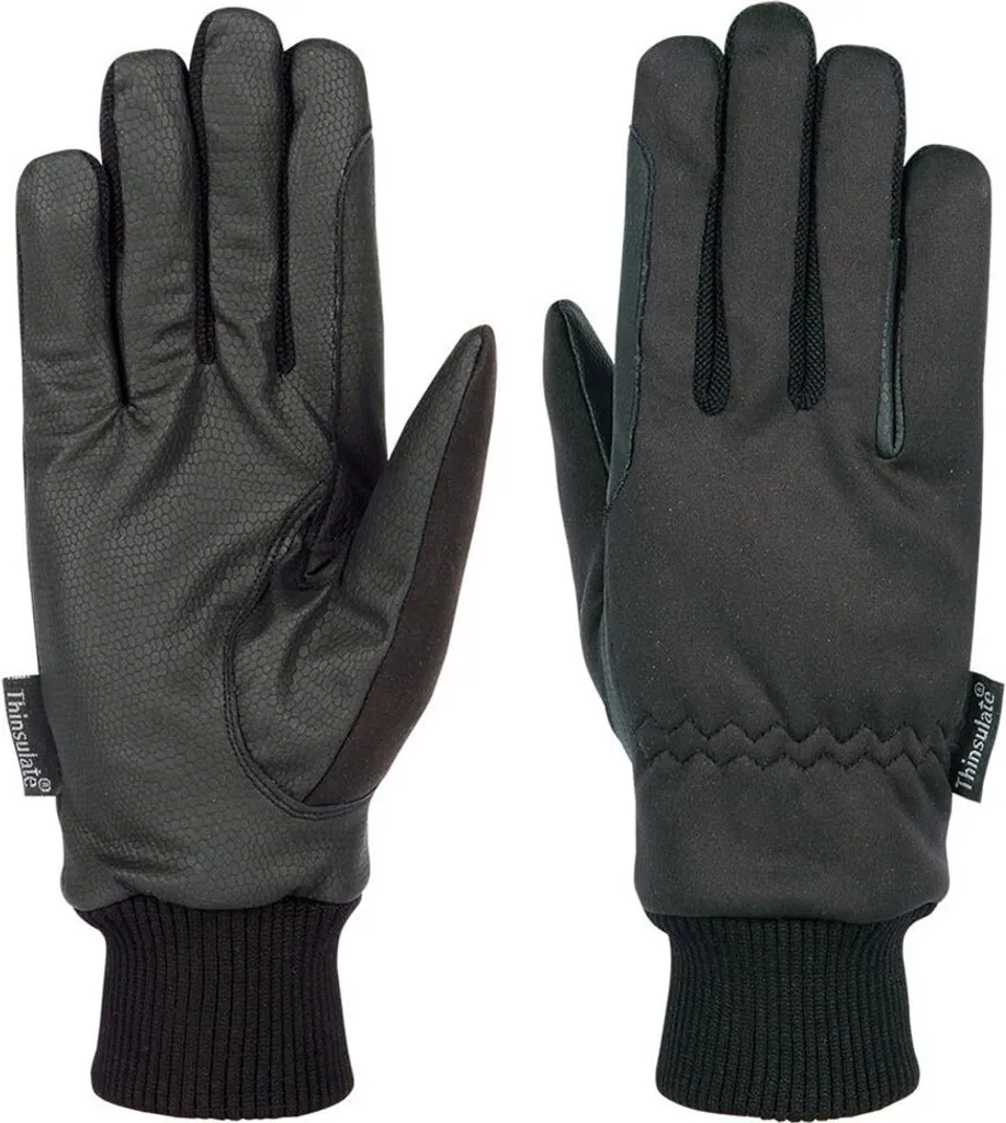 Guanti Topgrip Harry's Horse Invernali S Nero | Massima Precisione Redini