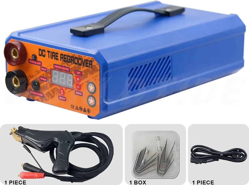 Régénérateur de pneus 1000W bleu : réparez vos pneus, câble de 5m