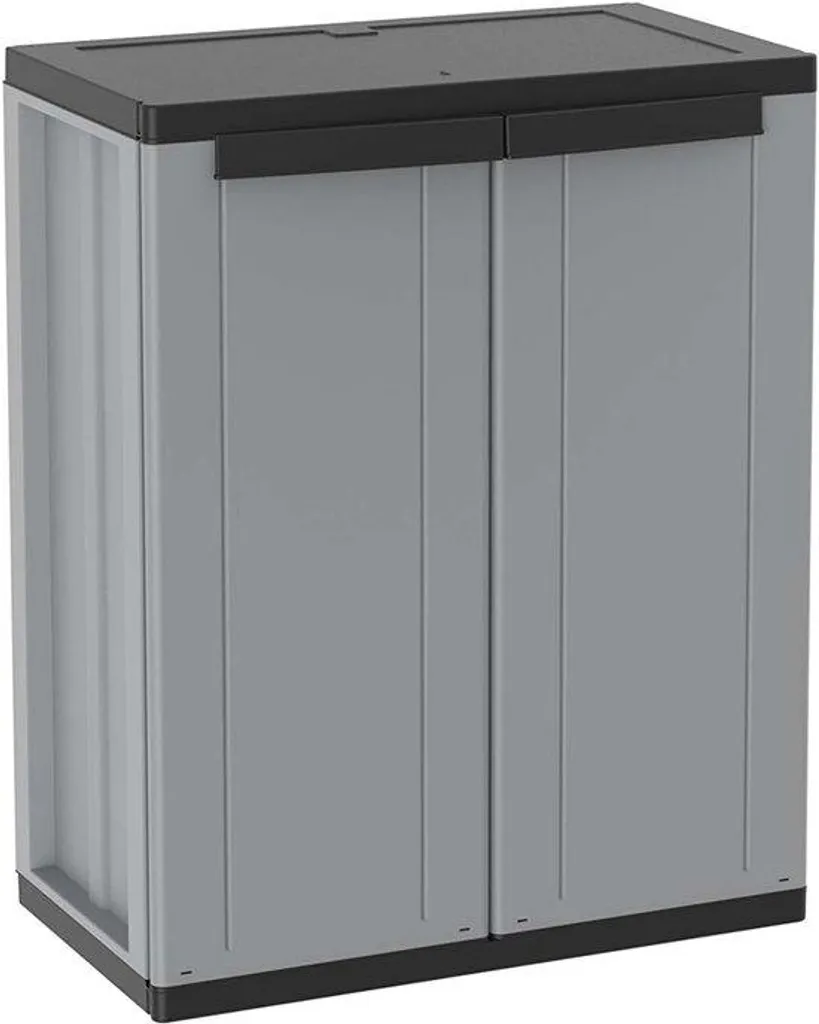 Meuble de rangement bas intérieur extérieur pour garage et balcon