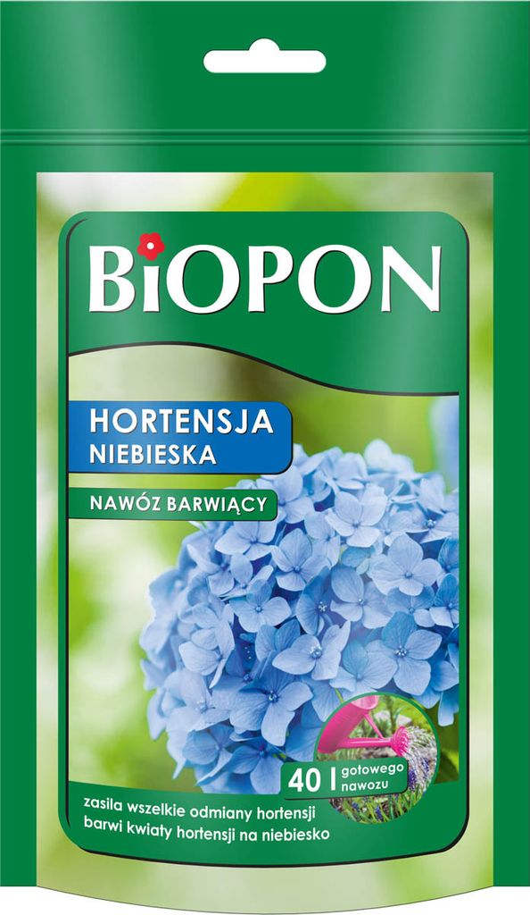 Nawóz barwiący hortensja niebieska BIOPON 200G Zdjęcie produktu 