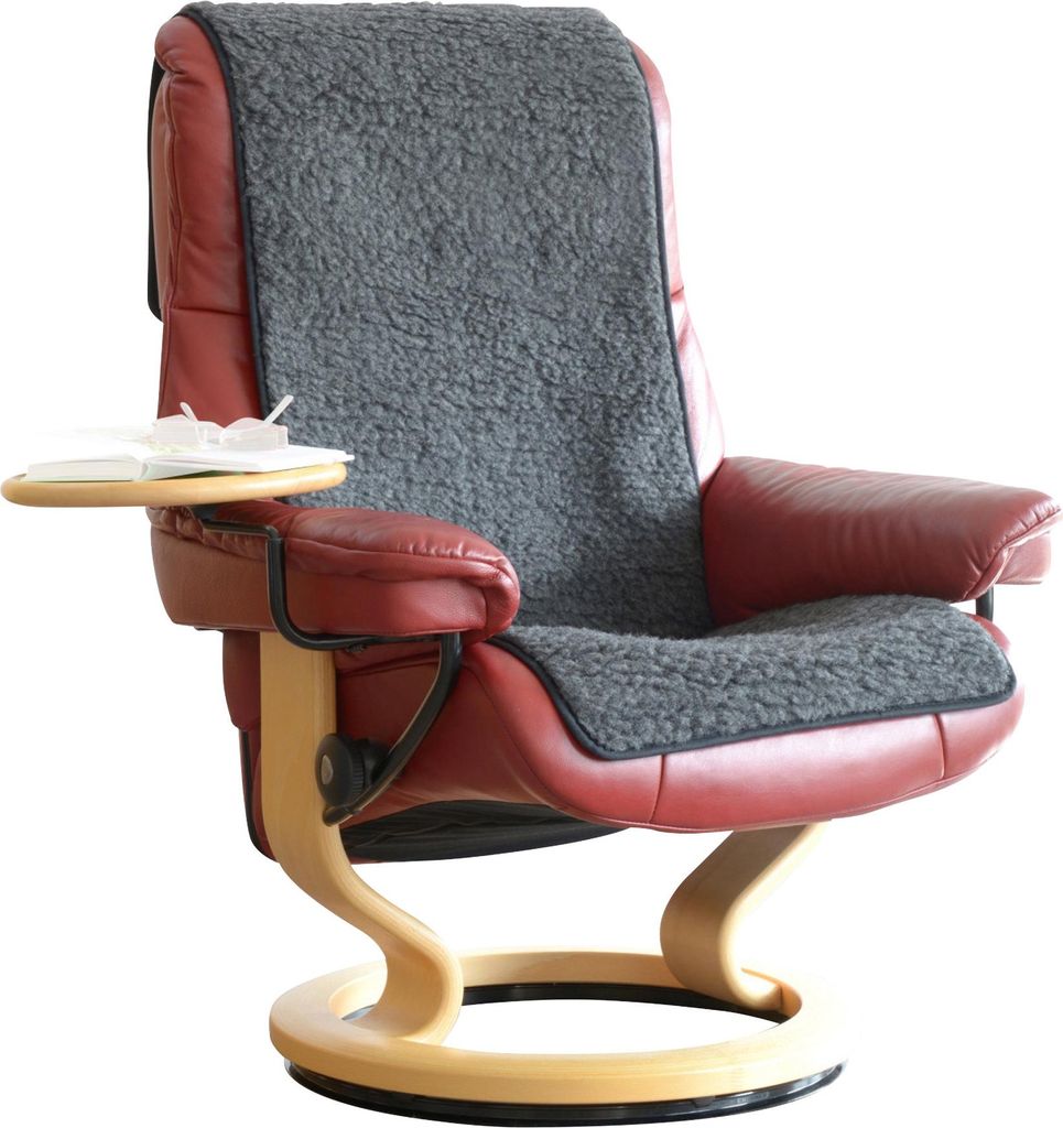 Erwin Müller Sesselschoner anthrazit 50x160 cm