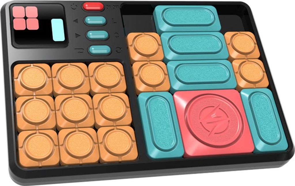 Sliding Block Puzzle Slide Brain Games 500+ Level UP Challenges Teaser Puzzles Elektronisches Lernspielzeug für Kinder Erwachsene