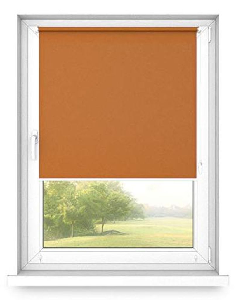 Time4blinds - Rollo ohne Kassette, 70x180 cm, Milchschokolade, Steuerung Rechts