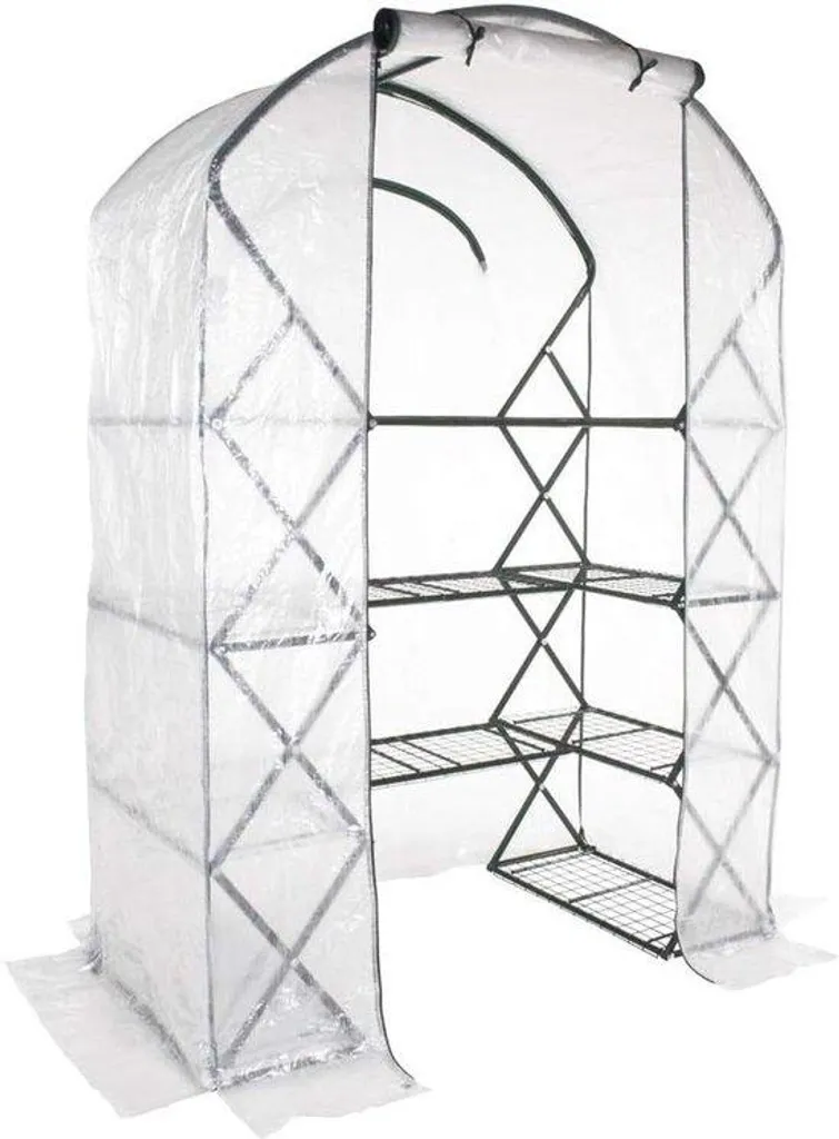 Protéger vos plantes du gel avec cette petite serre en PE 145x71 cm