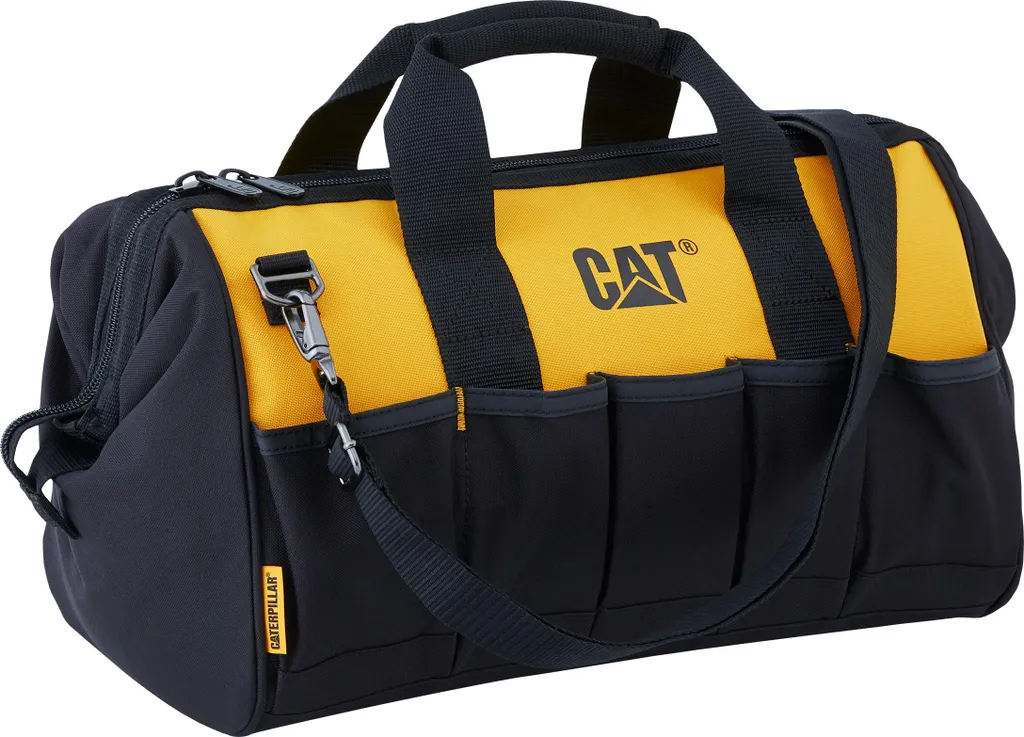 Sac outils CAT 28L : évitez la casse avec son fond renforcé antichoc