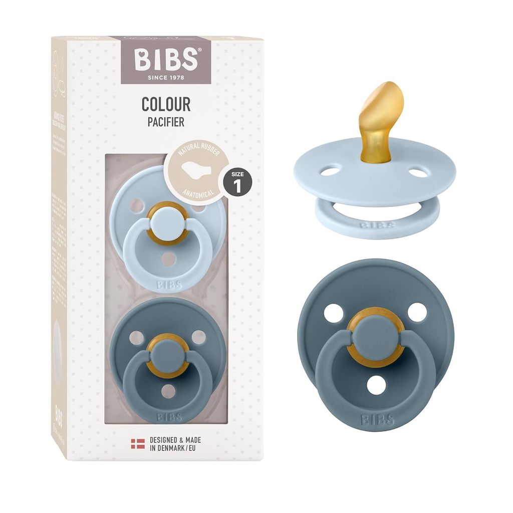 BIBS Colour Anatomical Schnuller 2er Pack, BPA-frei Produktbild 
