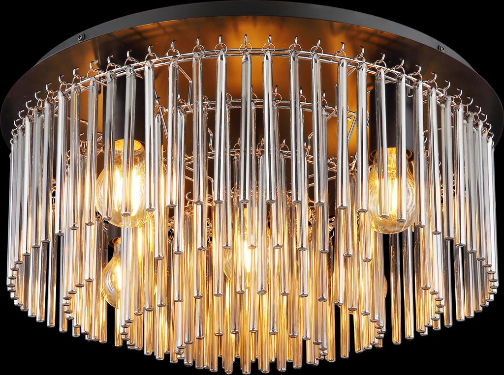 Globo Lighting Deckenleuchte Metall goldfarben matt, 5x E27 Produktbild 2