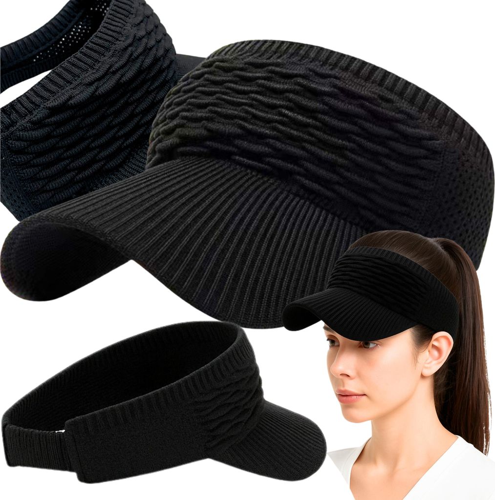 Damen Tennis Cap, Sporty Mesh, Sommer, Leicht, Luftig