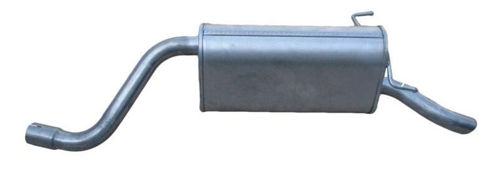IZAWIT 14.128 Endschalldämpfer für FIAT PUNTO (188) Auspuff