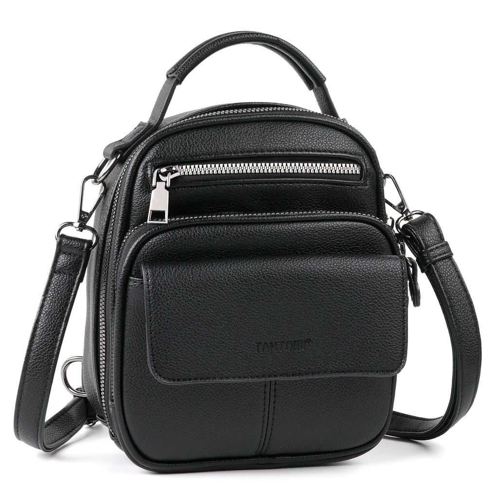 Rucksack Damen klein mit RFID-Schutz, 3-in-1 Eleganter Produktbild 