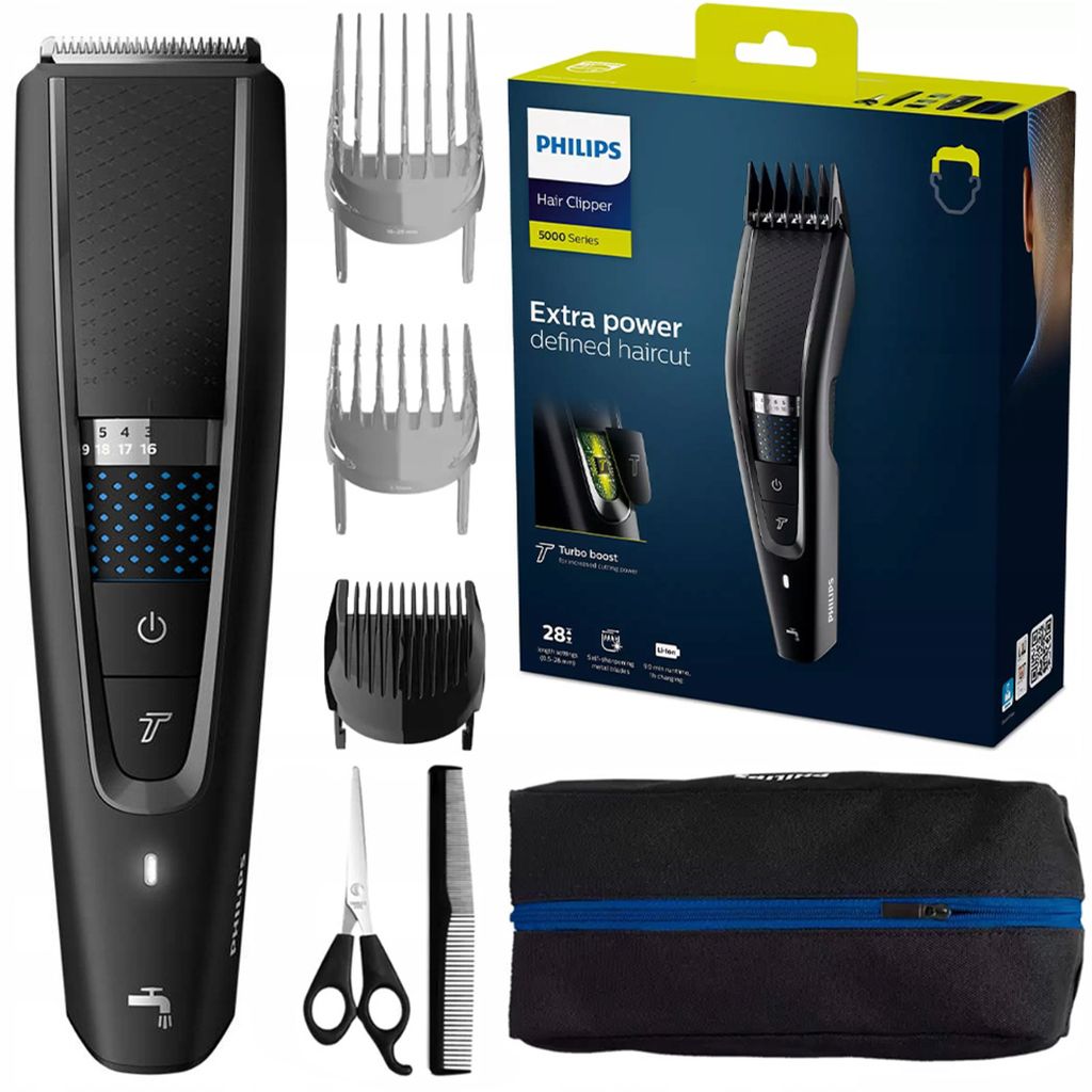 Philips | Series 5000 Trymer do brody i włosów | HC5632/15 Zdjęcie produktu 