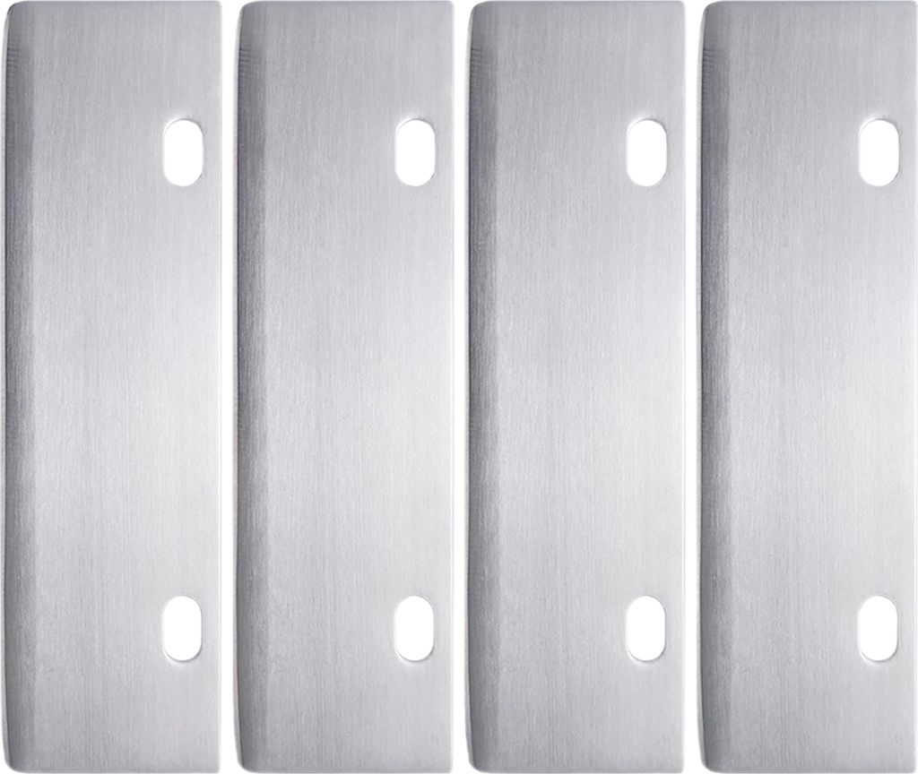 1 Set Grillwerkzeuge Grillschaberkante Schärfere Klinge Ersatz Edelstahl Grillreinigungswerkzeuge für den Außenbereich Hochleistungs-Grillzubehör