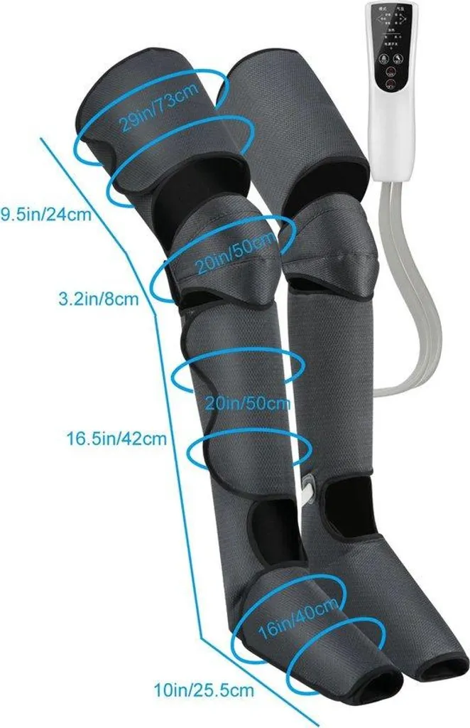 Masseur pneumatique 360° pour sportifs et seniors - Soin pieds et genoux pro